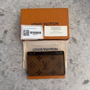 Louis Vuitton Monogram Reverse Card Holder